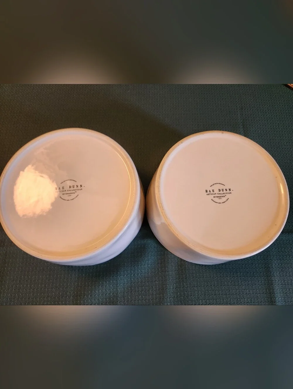 Set Of Dog Bowls By Rae Dunn